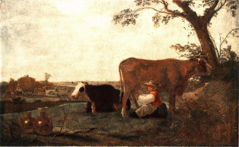 CUYP, Aelbert The Dairy Maid dfg oil painting picture